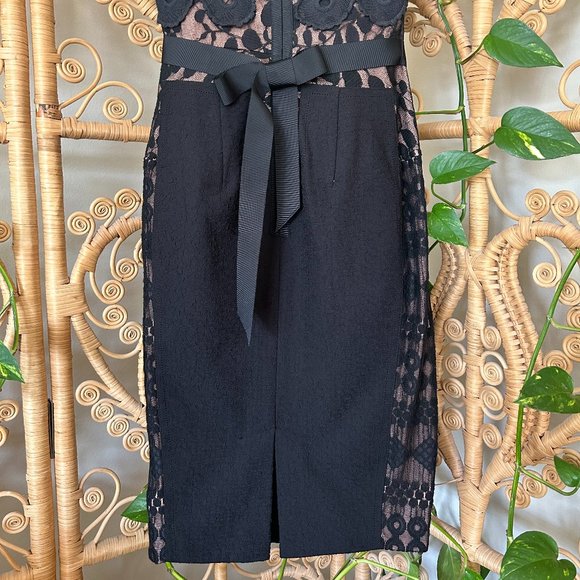Anthropologies Top Rated and Sold Out Byron Lars Sheath Dress Black XS, S - Picture 10 of 16
